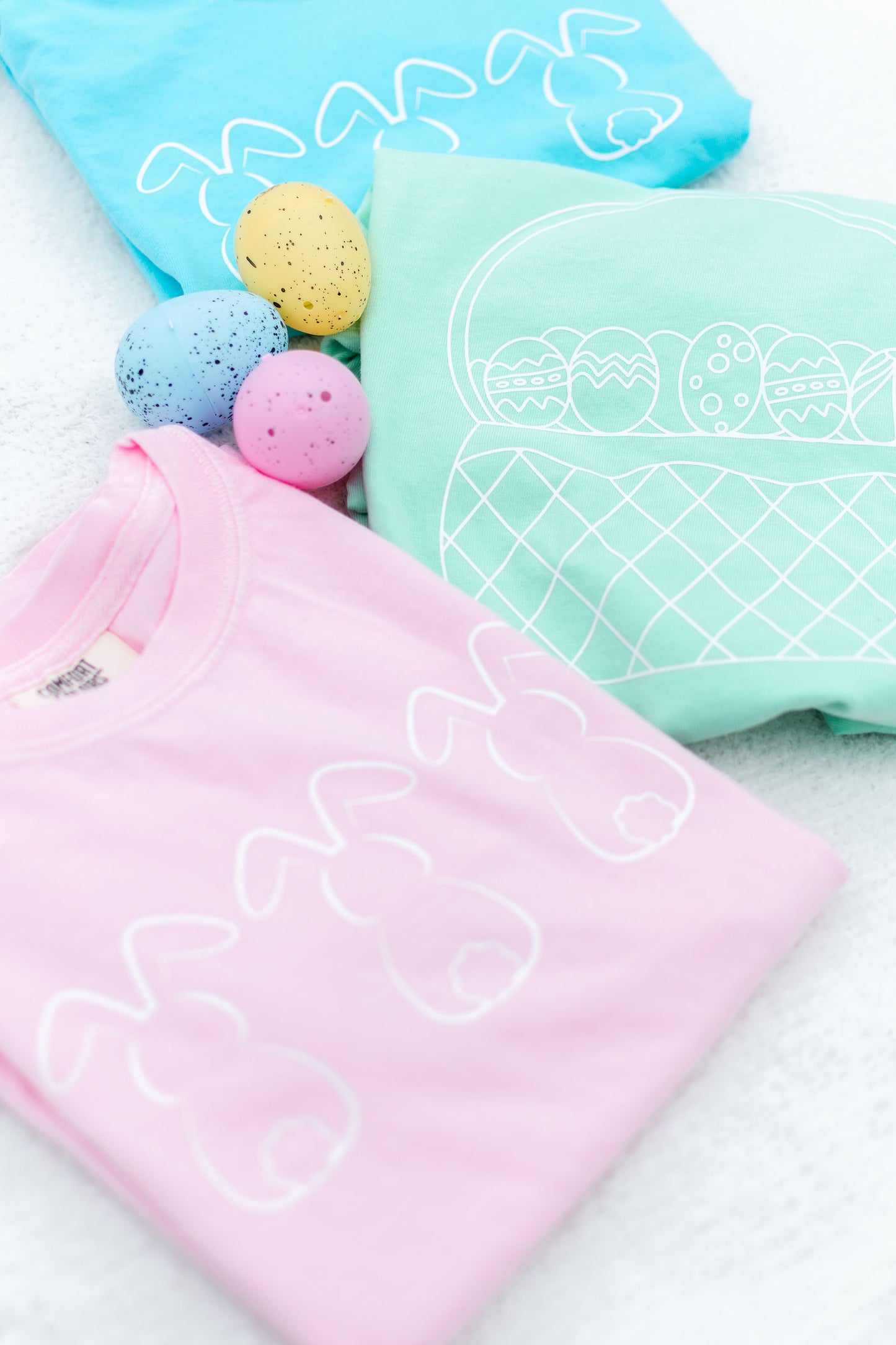 Kids Pink Bunnies Tee
