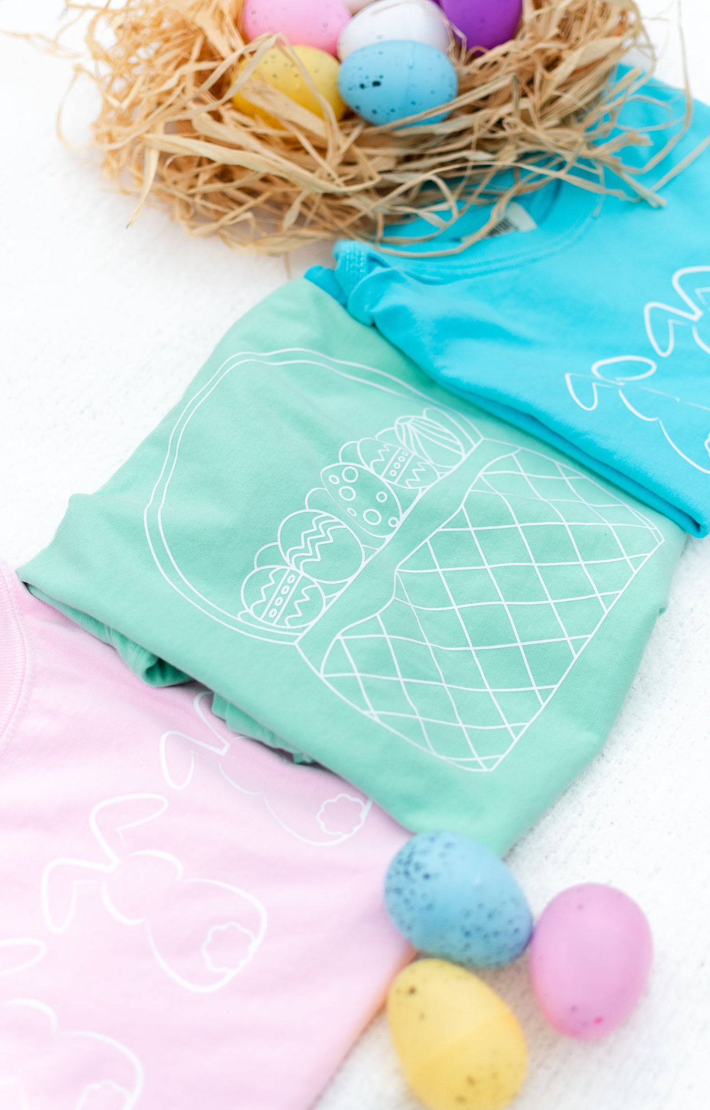 Kids Easter Basket Tee