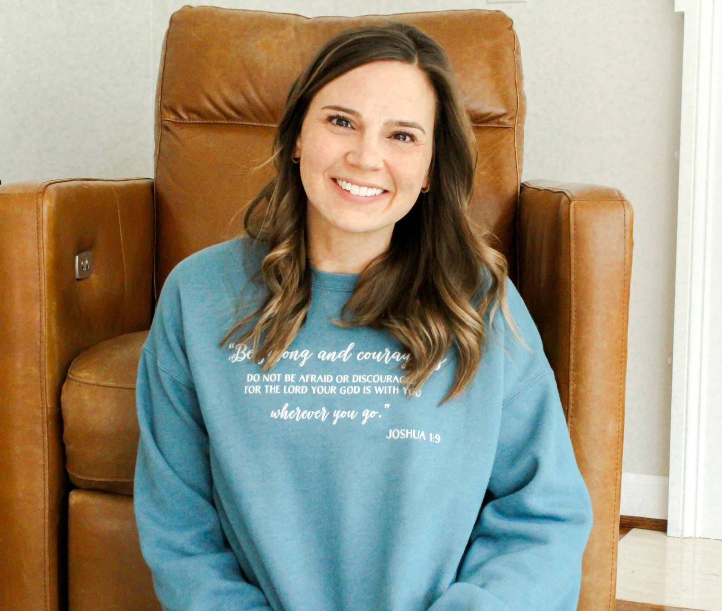 Joshua 1:9 Sweatshirt