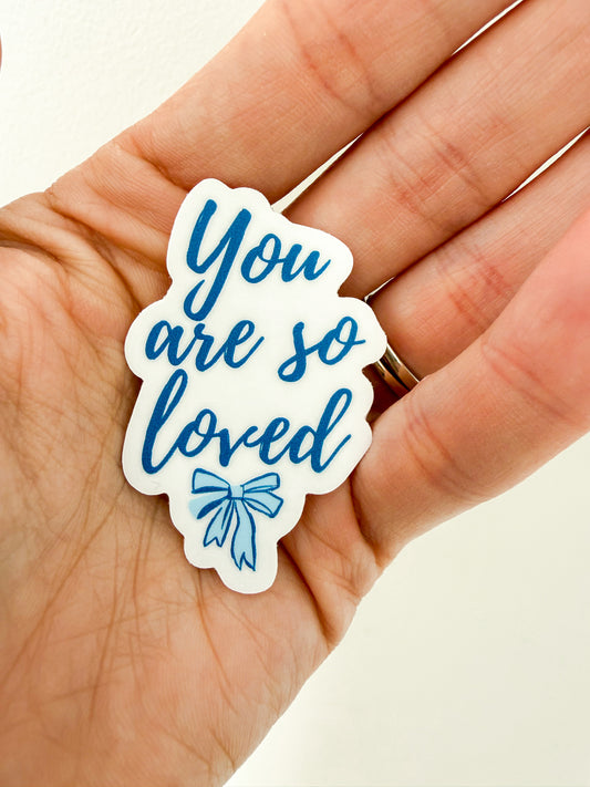 So Loved Sticker