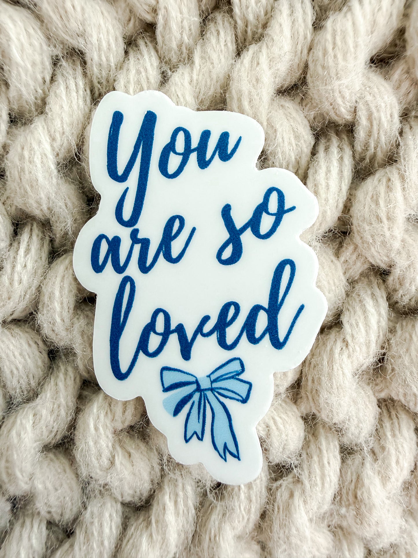 So Loved Sticker